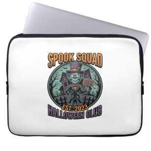 Halloween-Zombie-Shirt Lustiges Spook Squad Gravie Laptopschutzhülle