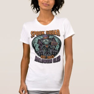 Halloween-Zombie-Shirt Lustiges Spook Squad Gravie T-Shirt
