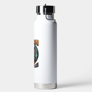 Halloween-Zombie-Shirt Lustiges Spook Squad Gravie Trinkflasche