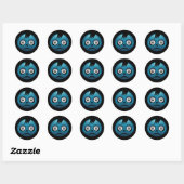 Halloween Zombie Stickers (Blatt)