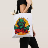 Halloween-Zombie Tasche (Von Nahem)