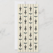 Halloween Zombie Ticket Fun Horror Einladung (Rückseite)