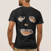 Halloween Zombie Torn Bekleidung T-Shirt (Rückseite)