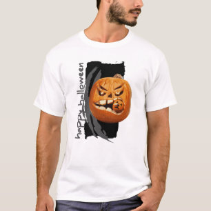 Halloween Zombie Torn Bekleidung T-Shirt
