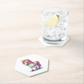 Halloween Zombie Unicorn Untersetzer (Vor Ort)