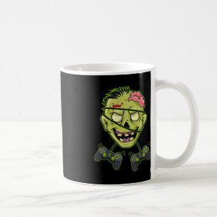 Halloween Zombie Video Gamer Controller Boys Kids Kaffeetasse