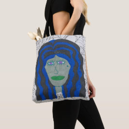 Halloween Zombie Woman Tasche