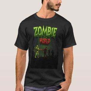 Halloween Zombie World tötet Zombien Brain Boys T-Shirt