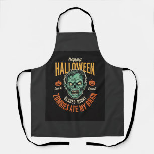 Halloween Zombies Haben Mein Gehirn Gefressen Schürze