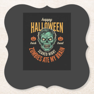 Halloween Zombies Haben Mein Gehirn Gefressen Untersetzer