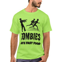 Halloween Zombies Hate Fast Food Joggers Funny