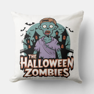 Halloween Zombies Zuhause Throw Kissen: Spooky New Kissen