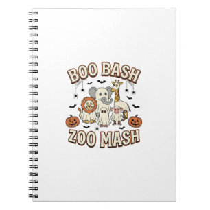 Halloween-Zoo-Boo-Bash-lustige-Tierparty_1 Notizblock
