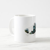 Halloween Zoo Gorilla Ghost Kaffeetasse (Vorderseite Links)