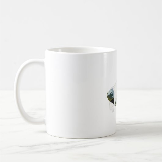 Halloween Zoo Gorilla Ghost Kaffeetasse (Links)