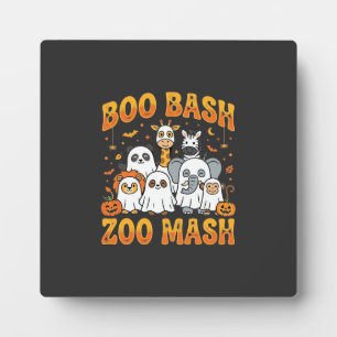 Halloween-Zoo-Tiere Boo Bash Zoo Mash_1 Fotoplatte