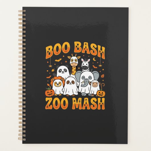 Halloween-Zoo-Tiere Boo Bash Zoo Mash_1 Planer (Vorderseite)