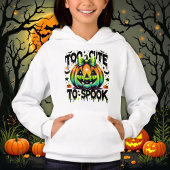 Halloween zu Niedlich, Coquette Pumpkin zu spreche Hoodie