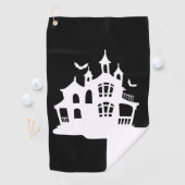 Halloween Zuhause Golfhandtuch (Insitu)