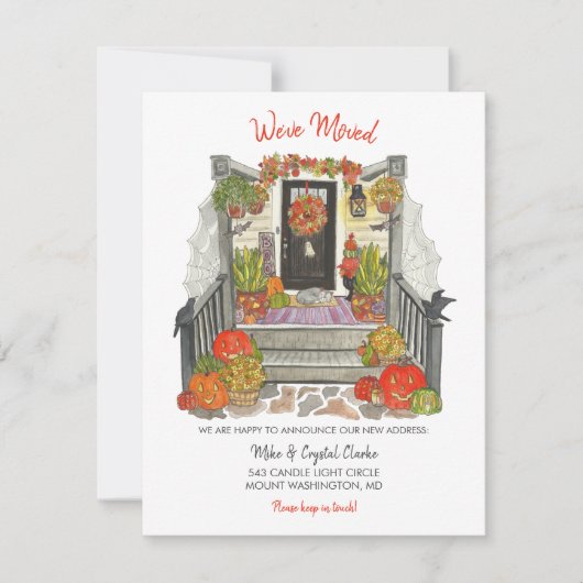 Halloween Zuhause New Address (Vorderseite)