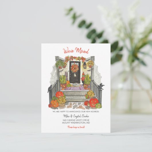 Halloween Zuhause New Address (Stehend Vorderseite)