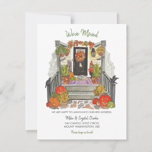 Halloween Zuhause New Address (Vorderseite)