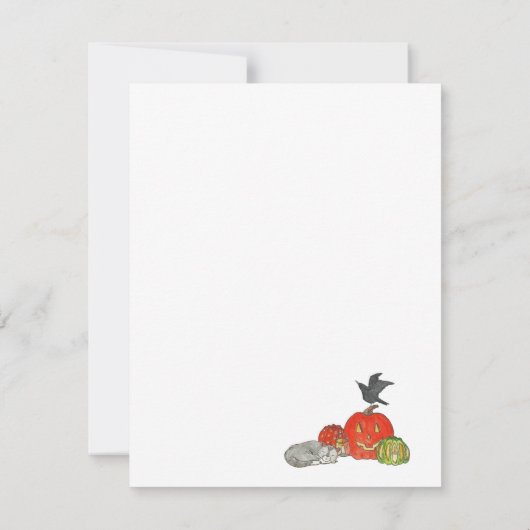 Halloween Zuhause New Address (Rückseite)