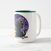 Halloween Zweifarbige Tasse (VorderseiteRechts)