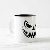 Halloween Zweifarbige Tasse (Vorderseite Links)