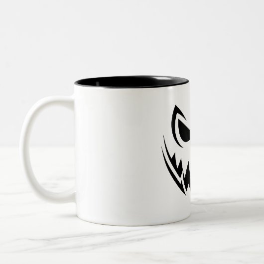 Halloween Zweifarbige Tasse (Links)