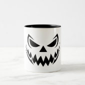 Halloween Zweifarbige Tasse (Mittel)