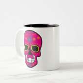 Halloween Zweifarbige Tasse (Vorderseite Links)