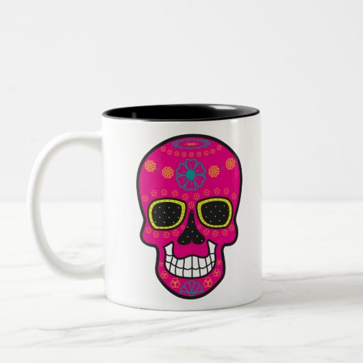 Halloween Zweifarbige Tasse (Links)