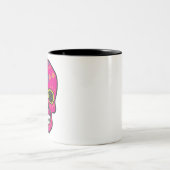 Halloween Zweifarbige Tasse (Mittel)