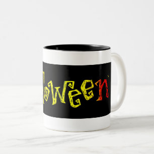 Halloween Zweifarbige Tasse