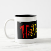 Halloween Zweifarbige Tasse (Links)