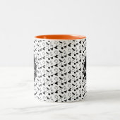 Halloween  zweifarbige tasse (Mittel)