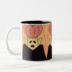 Halloween  zweifarbige tasse