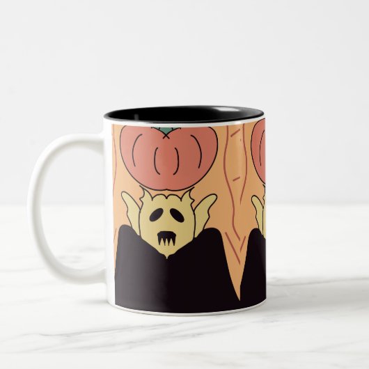 Halloween zweifarbige tasse (Links)