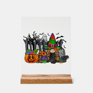 Halloween-Zwerg Acrylschild