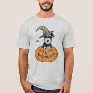 Halloween-Zwergschnauzer T-Shirt