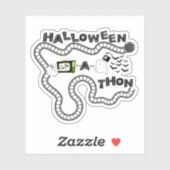 Halloweenathon Board Sticker Ghosts (Blatt)