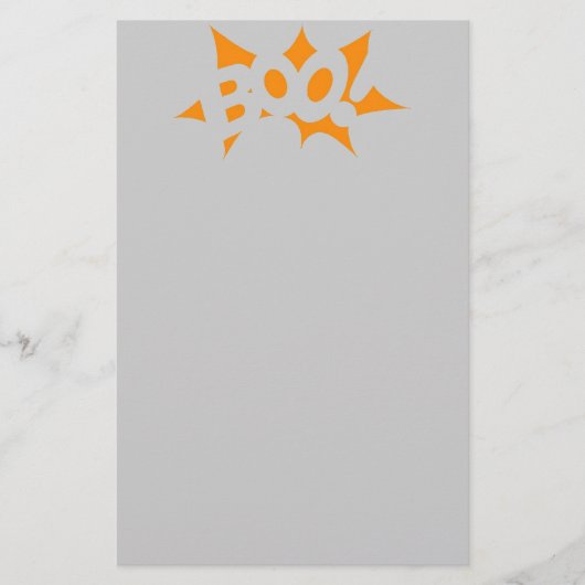 HalloweenBoo Briefpapier (Vorderseite)