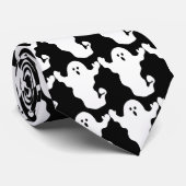 Halloweenboo-Krawatte Krawatte (Gerollt)