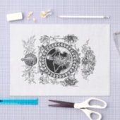 Halloweendecoup Seidenpapier (Handwerk)