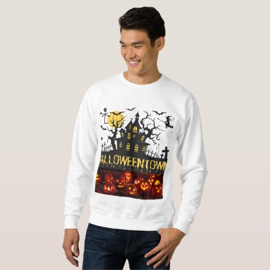 Halloweeneigenes Sweatshirt (Vorne ganz)