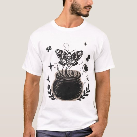 Halloweenfalter T-Shirt (Vorderseite)