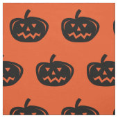Halloweengewebe mit Kürbiskopfschnitzdruck Stoff (Muster)