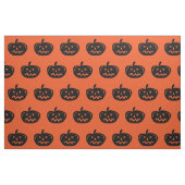 Halloweengewebe mit Kürbiskopfschnitzdruck Stoff (Fat Quarter (45,7 x 55,9 cm))
