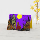 HalloweenGulch Karte (Gelbe Blume)